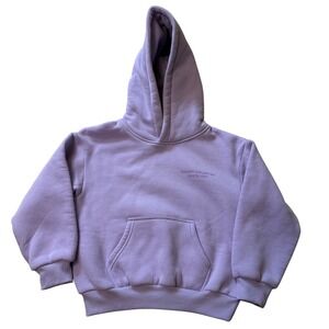Comfrt Pastel Edit Hoodie Kids XS Lavender Purple Fleece Pullover Sweatshirt